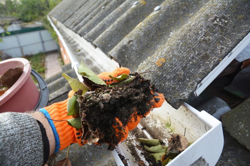 Clogged Gutter Clearing in Rochester, NY