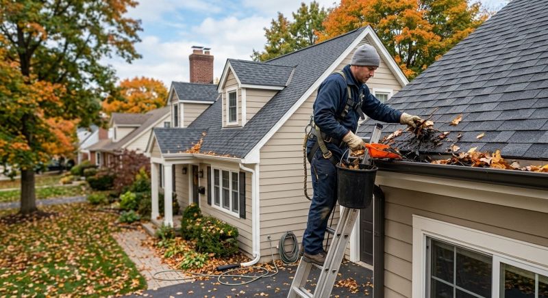 Rain Gutter Clearing in Morris County, NJ